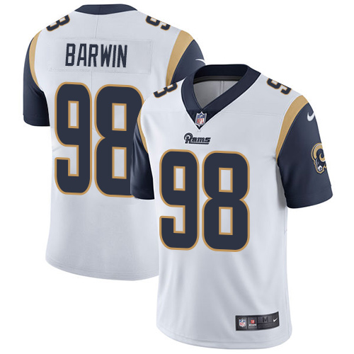 Nike Rams #98 Connor Barwin White Men's Stitched NFL Vapor Untouchable Limited Jersey